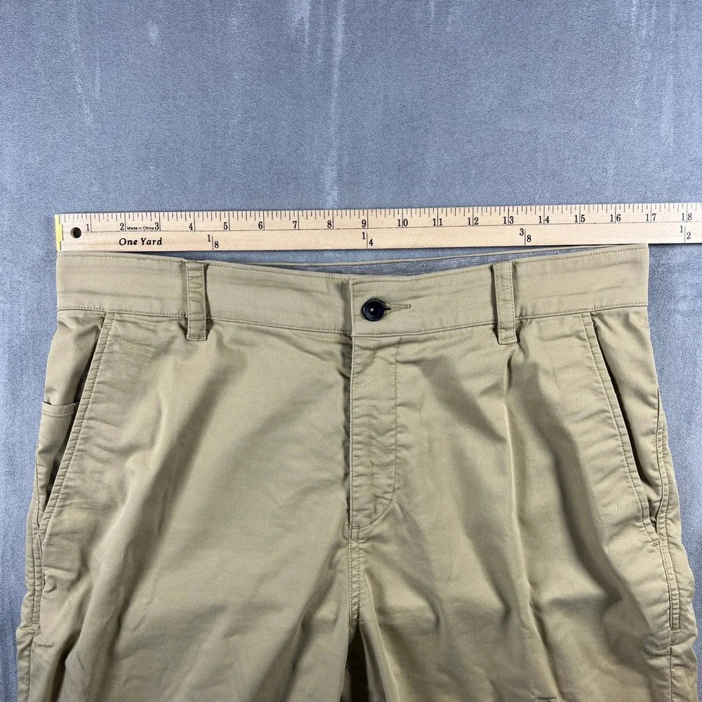 Nike Dri-FIT Mens Chino Golf Pants Khaki Tan Beige 32x32 Stretch Casual